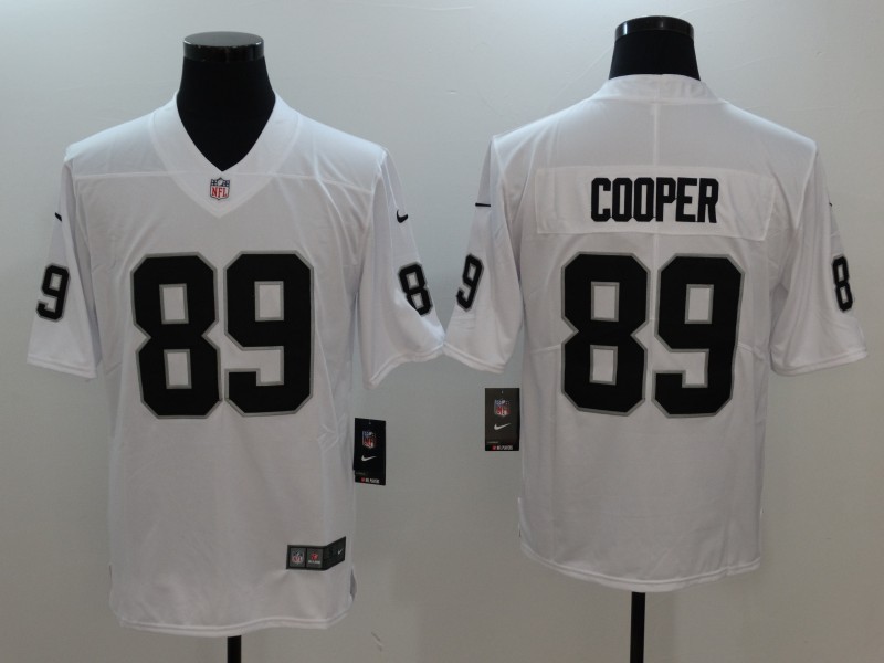 Men's Las Vegas Raiders Amari Cooper #89 White Jersey